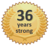 36 years strong