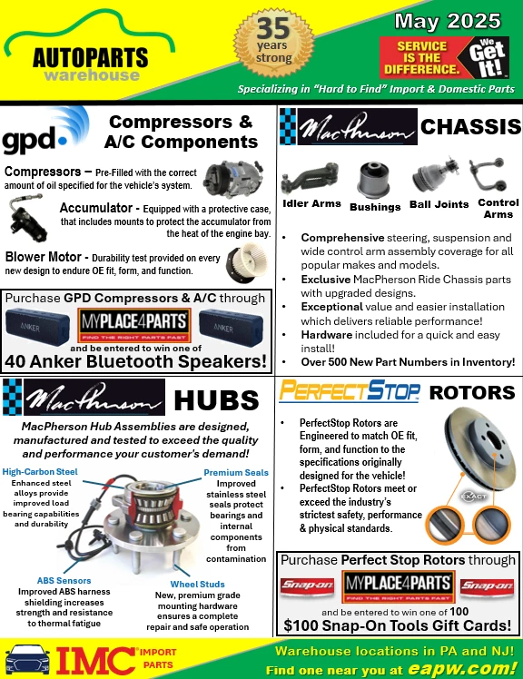 May 2025 Sales Flyer Front