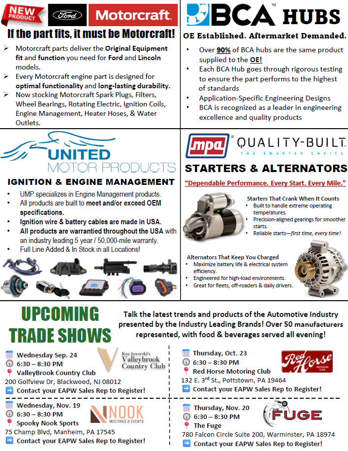 September Flyer Back