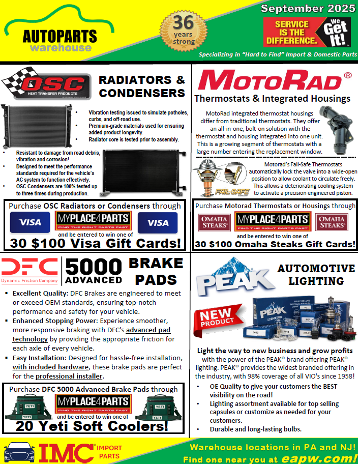 September Flyer Front