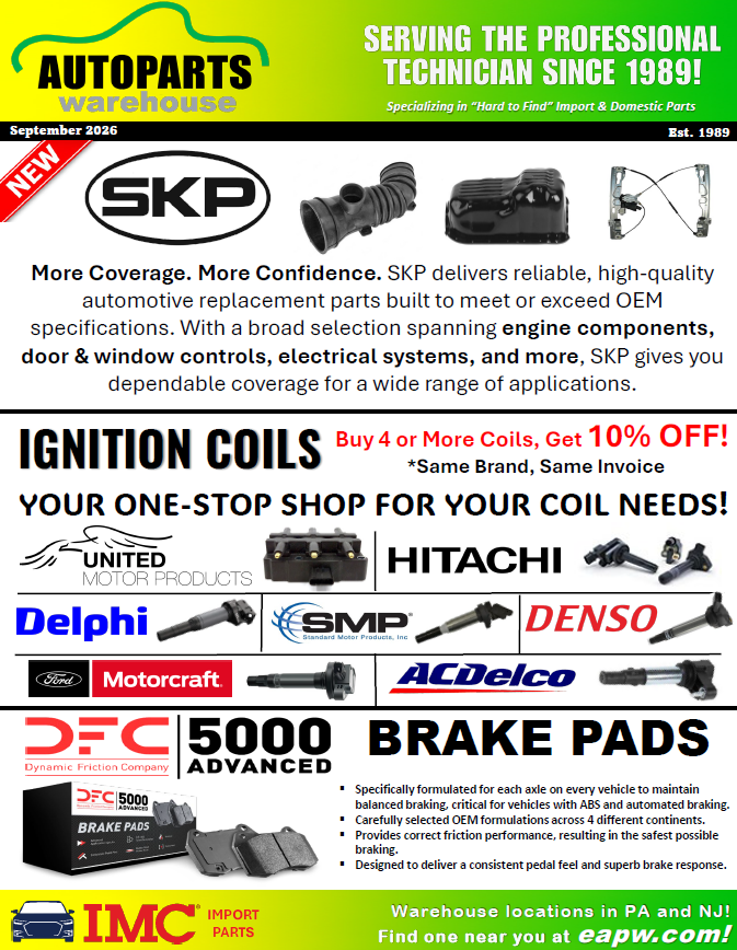September 2026 Sales Flyer Front